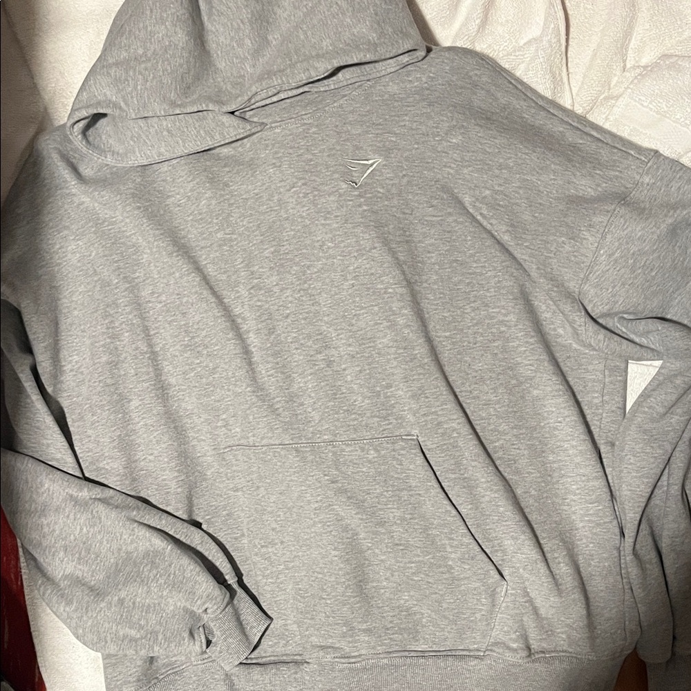Gymshark Rest Day Light Gray Hoodie